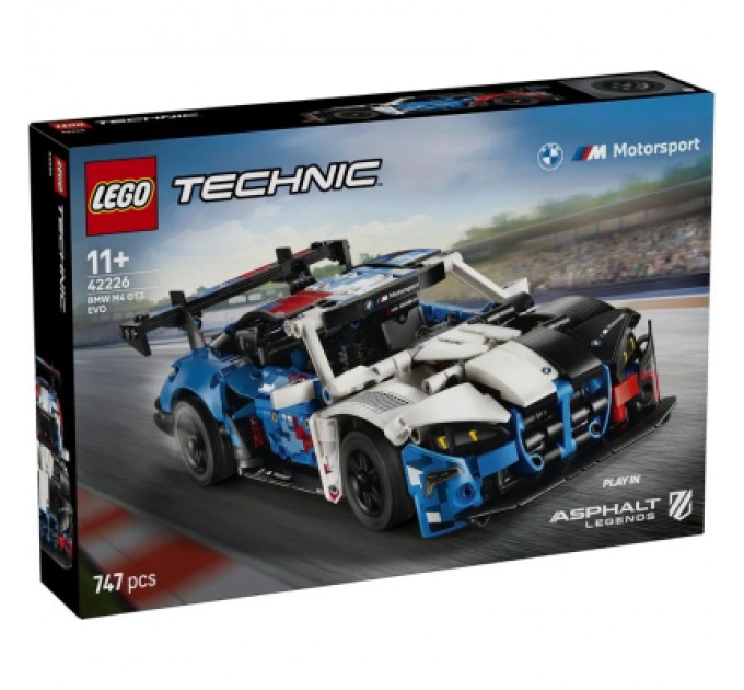Конструктор LEGO Technic Автомобіль для перегонів BMW M4 GT3 EVO (42226)