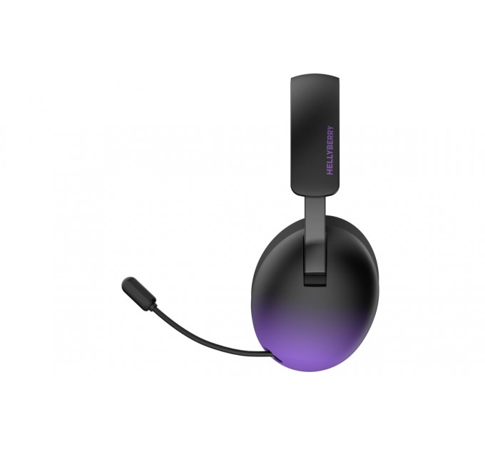 Bluetooth-гарнiтура Hator Hellyberry HH30 Pro Wireless Black/Violet (HH30_PRO_wireless_BV)