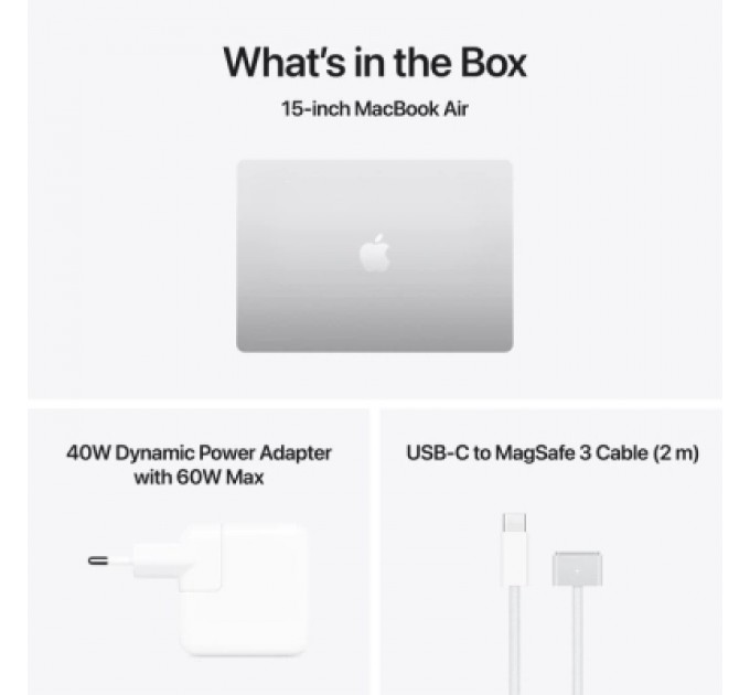 Ноутбук Apple MacBook Air 15 M5 A3448 Sky Blue (MDVQ4UA/A)