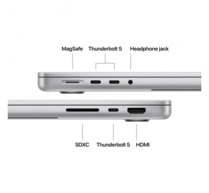 Ноутбук Apple MacBook Pro 14 A3426 M5 Pro Silver (MGDN4UA/A)