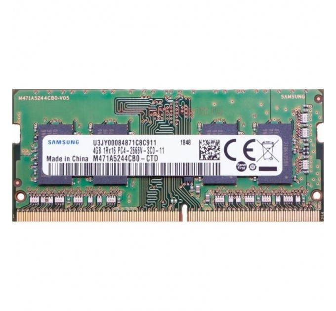 Модуль пам`ятi SO-DIMM 4GB/2666 DDR4 Samsung (M471A5244CB0-CTD)а
