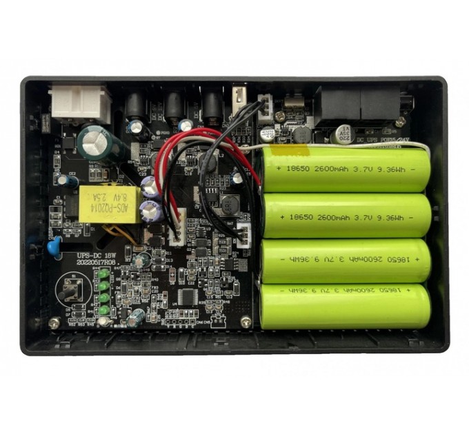 Джерело безперебійного живлення для роутерів/комутаторів DC1018P DC UPS 10400 mAh Black (2020000426844)