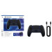 Sony Playstation Геймпад Sony Playstation DualSense Bluetooth PS5 Midnight Black (USB-C кабель) (1000051651)