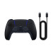Sony Playstation Геймпад Sony Playstation DualSense Bluetooth PS5 Midnight Black (USB-C кабель) (1000051651)