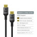 ColorWay Кабель мультимедійний DisplayPort M to DisplayPort M 1.5m V1.4 8K black ColorWay (CW-CBDP093-BK)