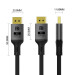 ColorWay Кабель мультимедійний DisplayPort M to DisplayPort M 1.5m V1.4 8K black ColorWay (CW-CBDP093-BK)