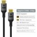ColorWay Кабель мультимедійний DisplayPort M to DisplayPort M 1.5m V2.1 16K black ColorWay (CW-CBDP091-BK)