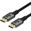 ColorWay Кабель мультимедійний DisplayPort M to DisplayPort M 1.5m V2.1 16K black ColorWay (CW-CBDP091-BK)