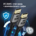 ColorWay Кабель мультимедійний DisplayPort M to DisplayPort M 1.5m V2.1 16K black ColorWay (CW-CBDP091-BK)