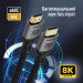 ColorWay Кабель мультимедійний HDMI M to HDMI M 2.0m V2.1 8K black ColorWay (CW-CBHD088-BK)