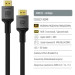ColorWay Кабель мультимедійний HDMI M to HDMI M 3.0m V2.1 8K black ColorWay (CW-CBHD089-BK)