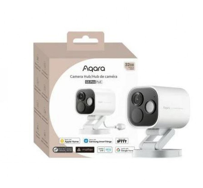 Камера Хаб G5 Pro (PoE) CH-C03D біла Aqara