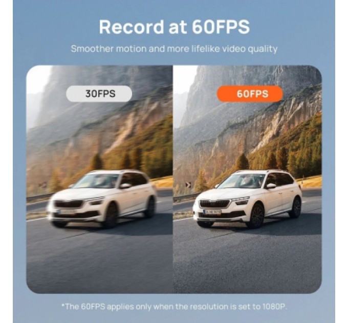 Відеореєстратор Xiaomi 70mai Dash Cam 4K A810S-2 Set (1182548)