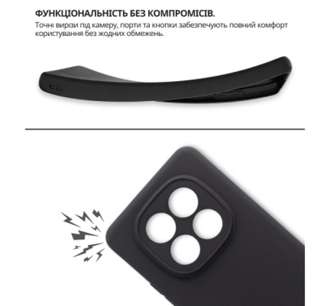 Чохол до мобільного телефона BeCover Xiaomi Redmi Note 15 Pro 5G Black (714974)