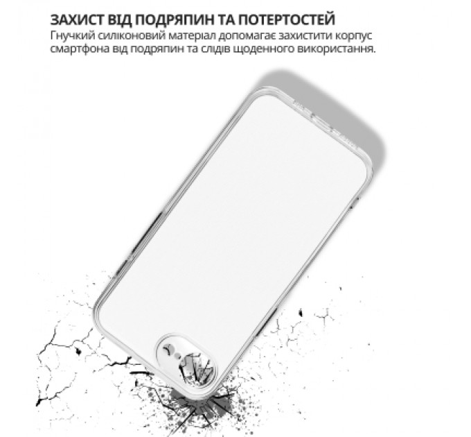 Чохол до мобільного телефона BeCover Apple iPhone 17e Transparent (715147)
