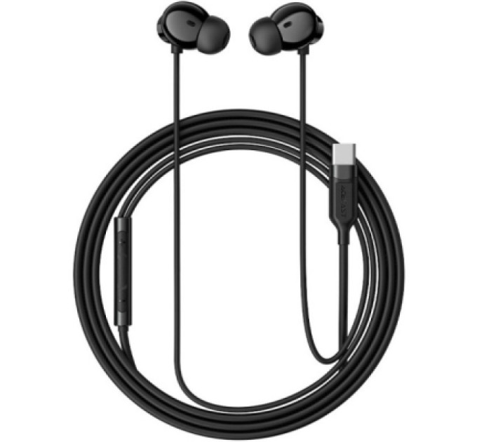 Acefast Навушники Acefast L10 USB-C Black (6974316285335)