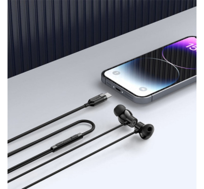 Acefast Навушники Acefast L10 USB-C Black (6974316285335)