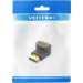 Vention Перехідник HDMI F to HDMI M 90° 4K 60Hz PVC Vention (AIOB0)
