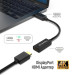 ColorWay Перехідник HDMI F to DisplayPort M 4K30Hz black ColorWay (CW-AD-DPHD)