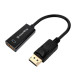 ColorWay Перехідник HDMI F to DisplayPort M 4K30Hz black ColorWay (CW-AD-DPHD)