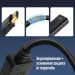 ColorWay Перехідник HDMI F to DisplayPort M 4K30Hz black ColorWay (CW-AD-DPHD)