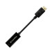 ColorWay Перехідник HDMI F to DisplayPort M 4K30Hz black ColorWay (CW-AD-DPHD)