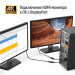 ColorWay Перехідник HDMI F to DisplayPort M 4K30Hz black ColorWay (CW-AD-DPHD)