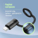 ColorWay Перехідник Lightning F to USB-C M black ColorWay (CW-AD-CL2)