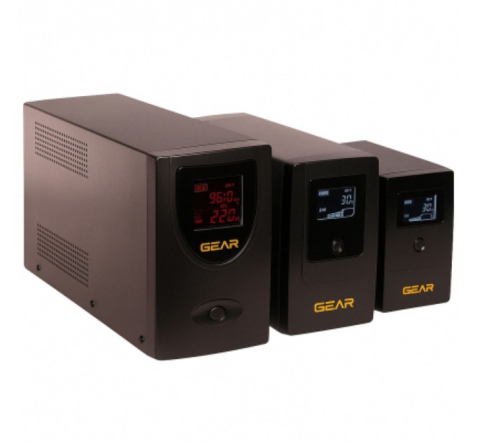 Пристрій безперебійного живлення GEAR GU-800PLCD