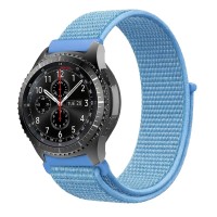 Ремінець BeCover Nylon Style для Xiaomi Amazfit Bip (20mm) Lite/Bip S Lite/Bip 3/Bip 3 Pro/GTR 42mm/GTS/TicWatch S2/TicWatch E/GTS 3/GTS 2 mini Aqua Blue (714995)