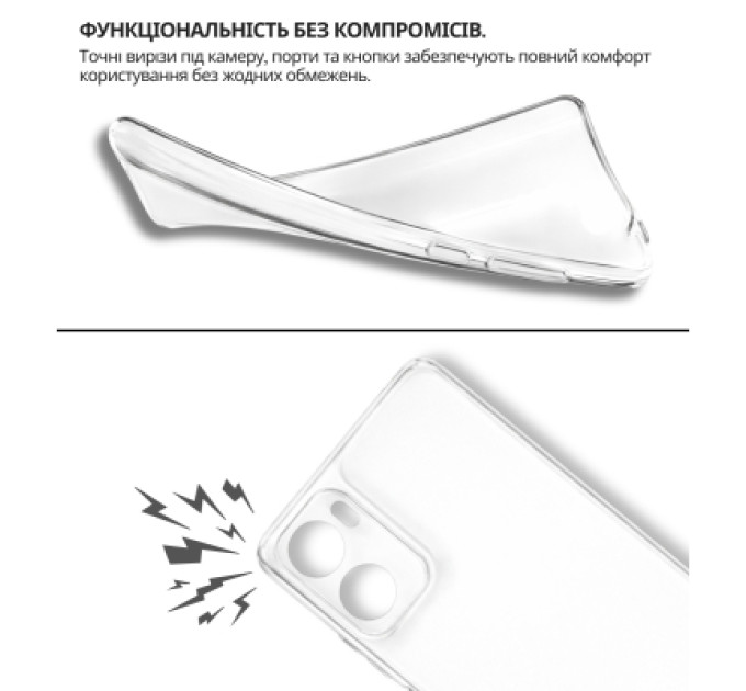 BeCover Чохол до мобільного телефона BeCover Motorola Moto G06 / G06 Power 4G Transparancy (715054)