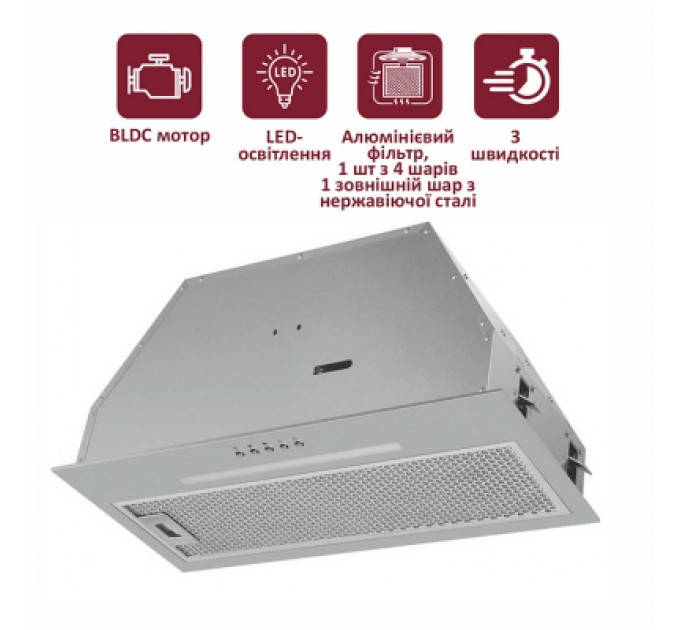 Витяжка кухонна PRIME Technics PVBI 10065 SS