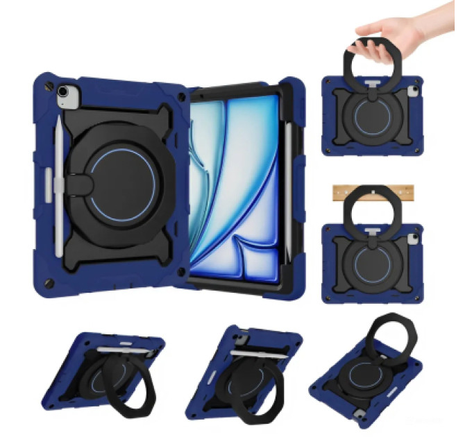 BeCover Чохол до планшета BeCover Armor Stand Apple iPad Air 11" M4 2026 Blue (715189)