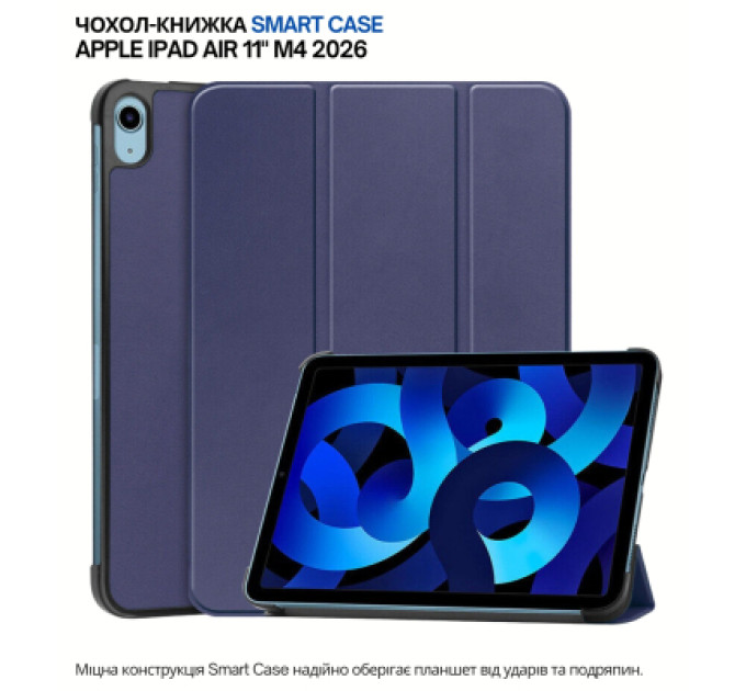 BeCover Чохол до планшета BeCover Smart Case Apple iPad Air 11" M4 2026 Deep Blue (715195)