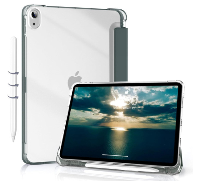 BeCover Чохол до планшета BeCover Soft Edge Apple iPad Air 11" M4 2026 Dark Green (715262)