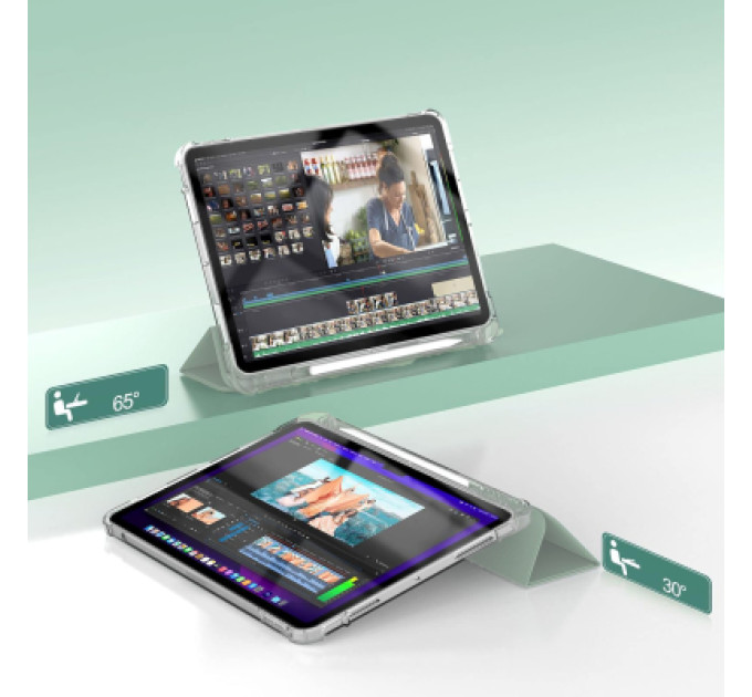 BeCover Чохол до планшета BeCover Soft Edge Apple iPad Air 11" M4 2026 Green (715263)