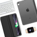 BeCover Чохол до планшета BeCover Tri Fold Hard Apple iPad Air 11" M4 2026 Black (715242)