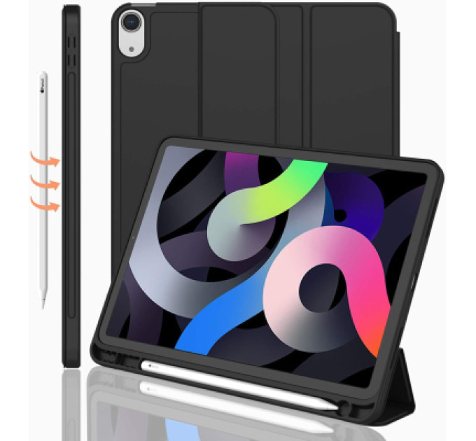 BeCover Чохол до планшета BeCover Tri Fold Soft TPU Apple iPad Air 11" M4 2026 Black (715229)