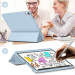 BeCover Чохол до планшета BeCover Tri Fold Soft TPU Apple iPad Air 11" M4 2026 Light Blue (715232)