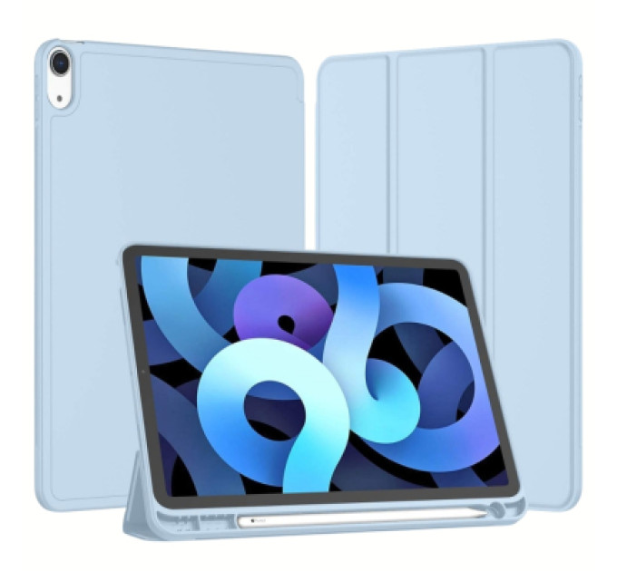 BeCover Чохол до планшета BeCover Tri Fold Soft TPU Apple iPad Air 11" M4 2026 Light Blue (715232)