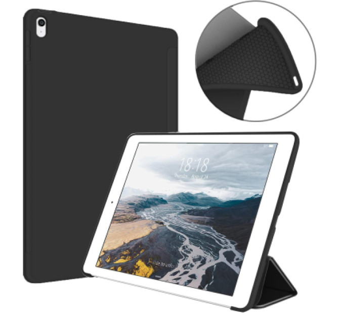 BeCover Чохол до планшета BeCover Tri Fold Soft TPU Silicone Apple iPad Air 11" M4 2026 Black (715234)
