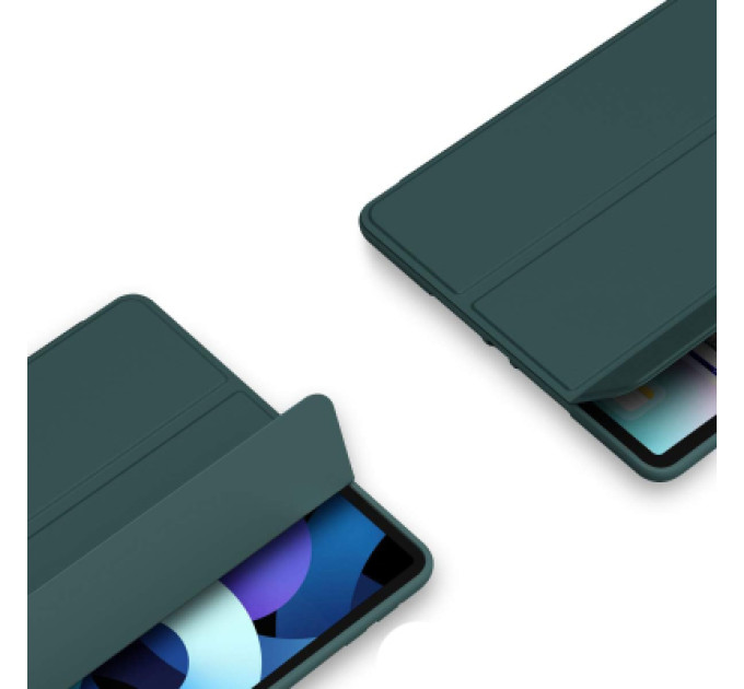 BeCover Чохол до планшета BeCover Tri Fold Soft TPU Silicone Apple iPad Air 11" M4 2026 Dark Green (715236)