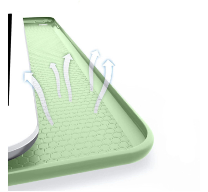 BeCover Чохол до планшета BeCover Tri Fold Soft TPU Silicone Apple iPad Air 11" M4 2026 Green (715237)