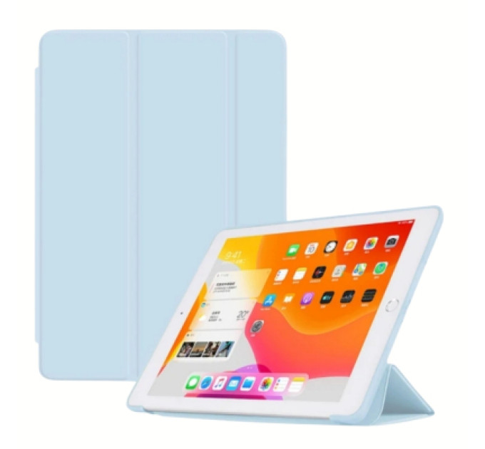 BeCover Чохол до планшета BeCover Tri Fold Soft TPU Silicone Apple iPad Air 11" M4 2026 Light Blue (715239)