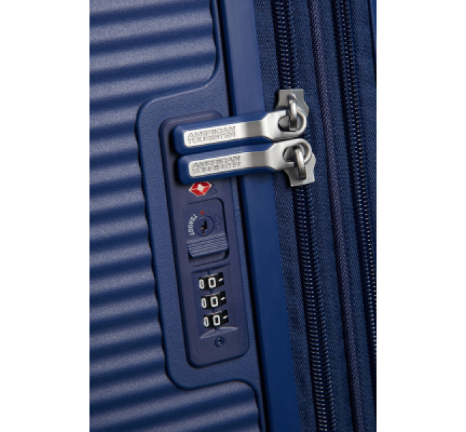 American Tourister Валіза American Tourister Soundbox 97/110 л темно-синя (32G*41003)