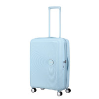 Валіза American Tourister Soundbox 71.5/81 л пастельно-блакитна (32G*22002)