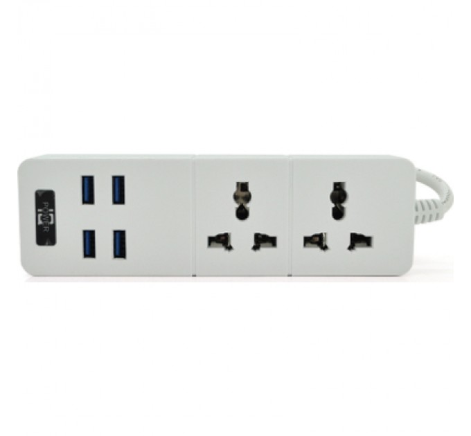 Мережевий фільтр живлення Voltronic TВ-Т07, 2роз, 4*USB White (ТВ-Т07-White)
