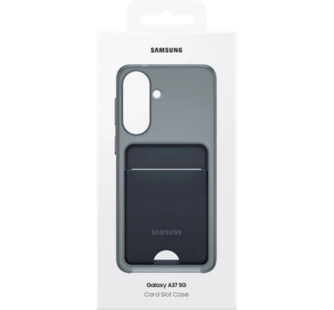 Samsung Чохол до мобільного телефона Samsung Card Slot Case Galaxy A37 (A376) Black (EF-OA376TBEGWW)