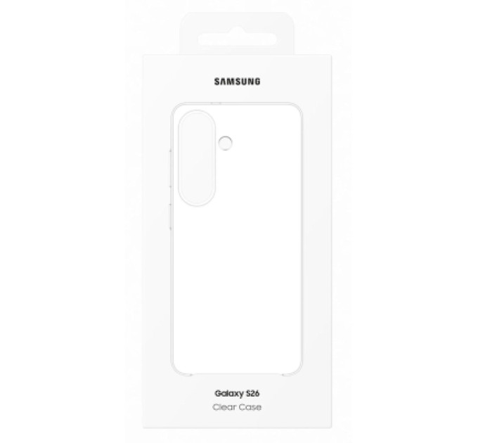 Samsung Чохол до мобільного телефона Samsung Clear Case Galaxy S26 (S942) Transparent (EF-QS942CTEGWW)