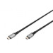 Digitus Дата кабель USB-C to USB-C 1.0m USB 4.0 black Digitus (DB-300443-010-S)